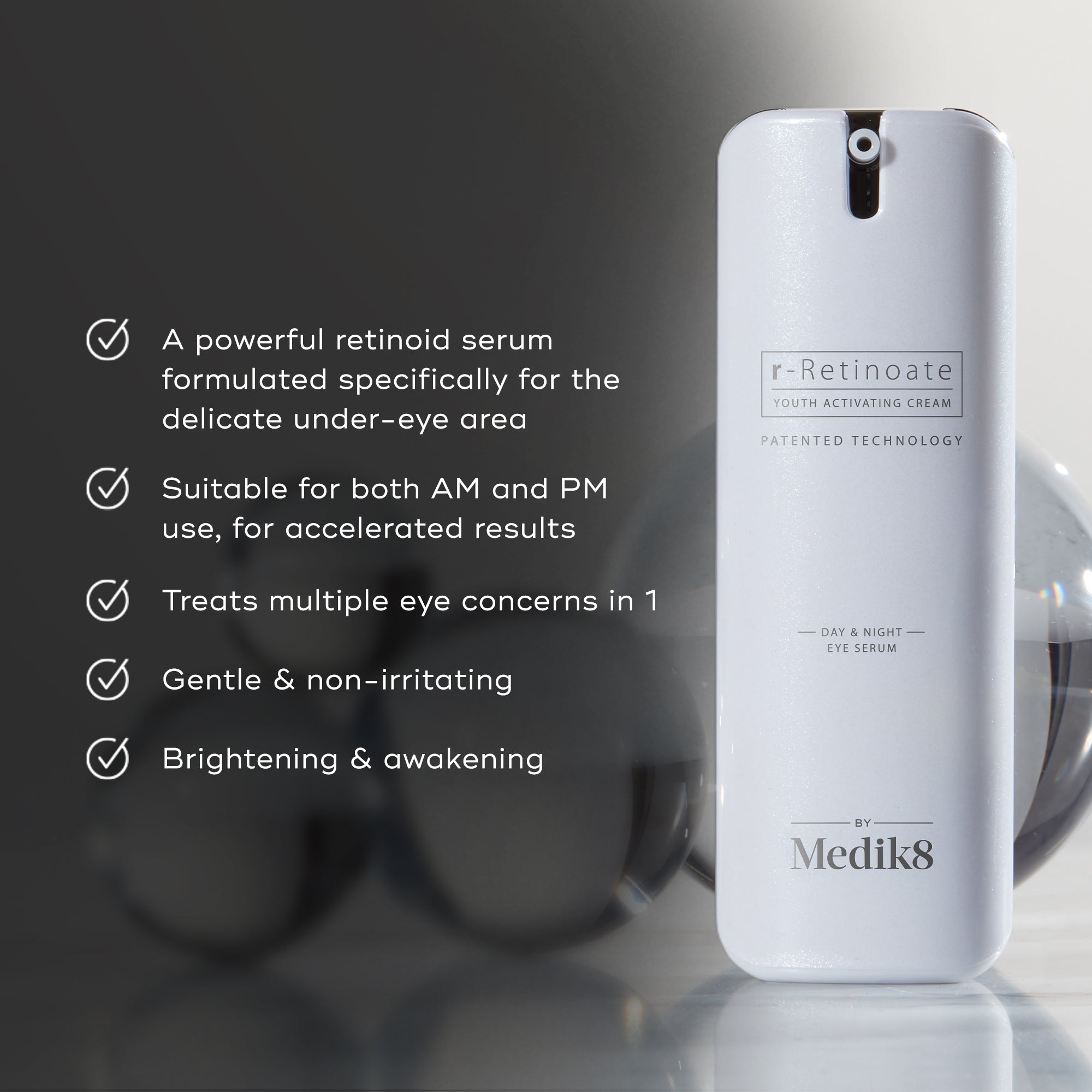 r-Retinoate® Day & Night Eye Serum - Medik8.fi